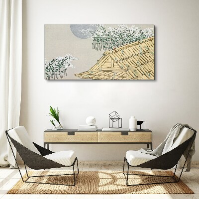 Peace in the Japanese Landscape Canvas print