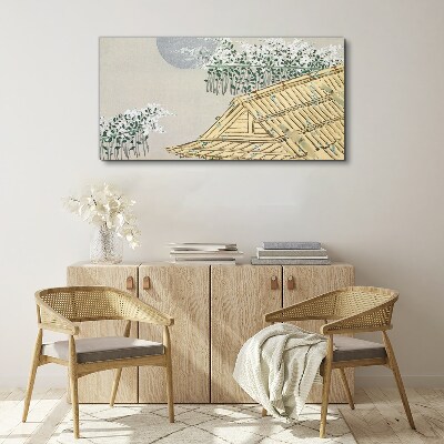 Peace in the Japanese Landscape Canvas print