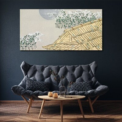 Peace in the Japanese Landscape Canvas print