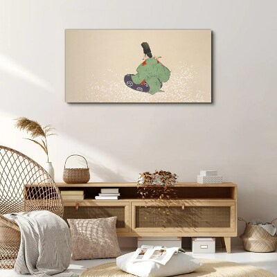 The charm of Japanese tradition Canvas print