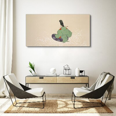 The charm of Japanese tradition Canvas print