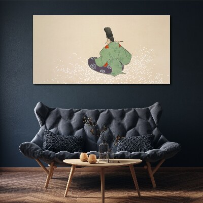 The charm of Japanese tradition Canvas print