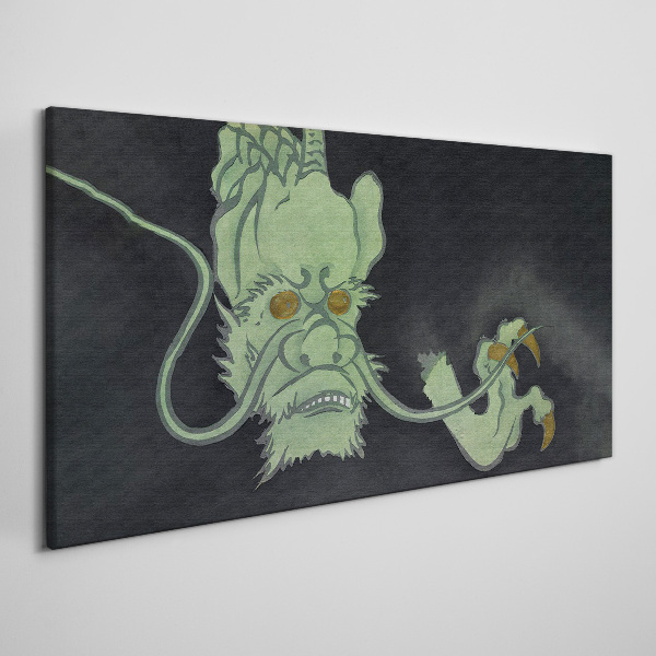 Dragon in the Dark Canvas print
