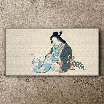 Silence and reflection Canvas print