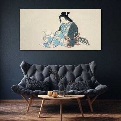 Silence and reflection Canvas print