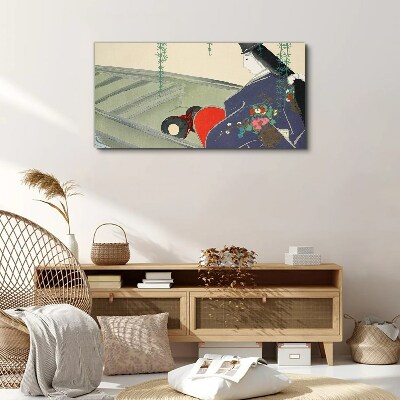 Peace in the garden Canvas print