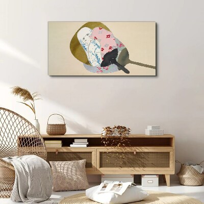 Abstract harmony of shapes and colors Canvas print