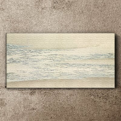 Abstract waves Canvas Wall art