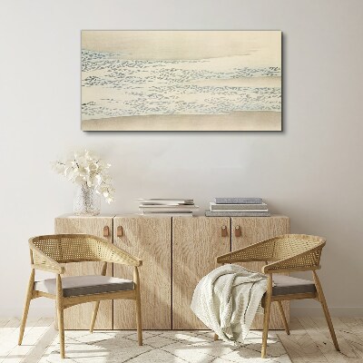 Abstract waves Canvas Wall art