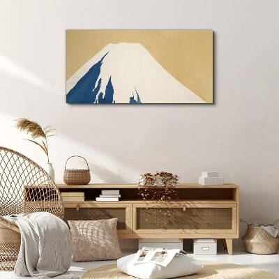 Mount snow kamisaka Canvas Wall art