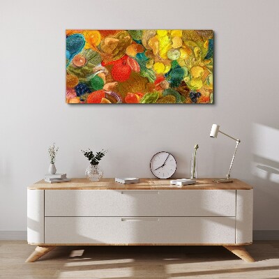 Watercolor abstraction Canvas Wall art