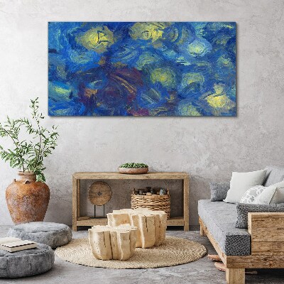 Stars in the night sky Canvas Wall art