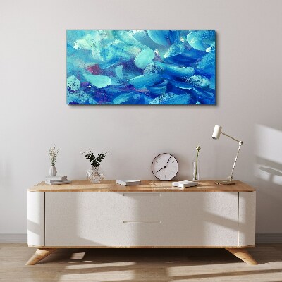 Painting abstraction Canvas Wall art