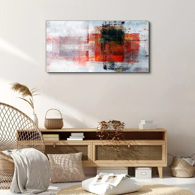 Abstract composition of colors Canvas Wall art