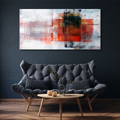Abstract composition of colors Canvas Wall art