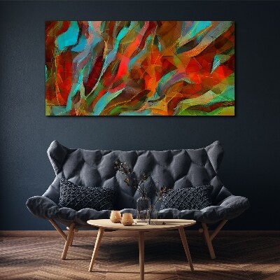 Colors of Nature in Abstraction Canvas Wall art