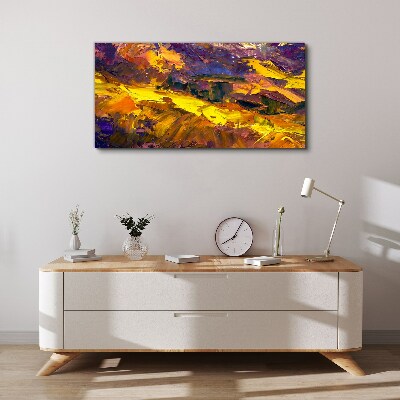 Painting abstraction Canvas Wall art