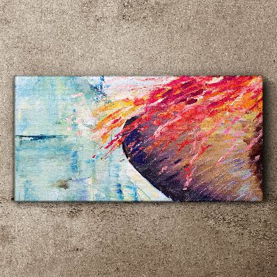 Colors in motion Canvas Wall art