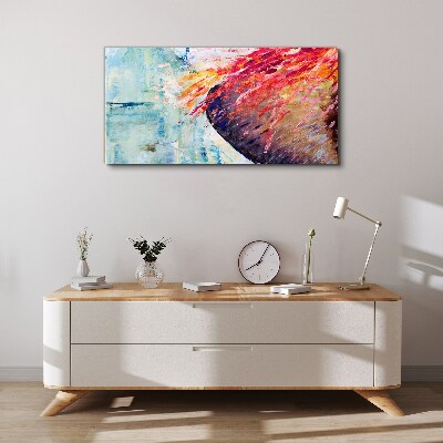 Colors in motion Canvas Wall art