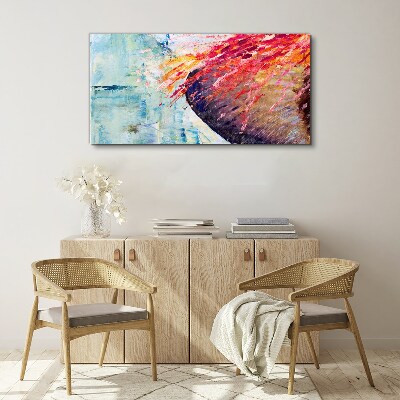 Colors in motion Canvas Wall art