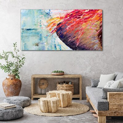Colors in motion Canvas Wall art