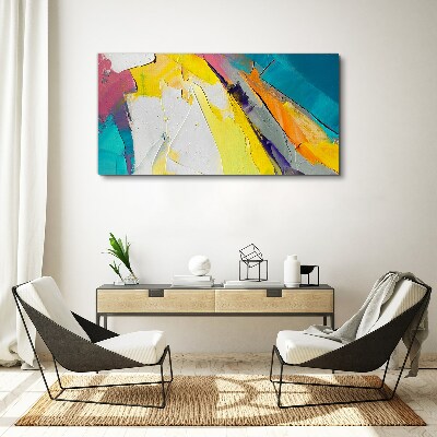 Colors in motion Canvas Wall art