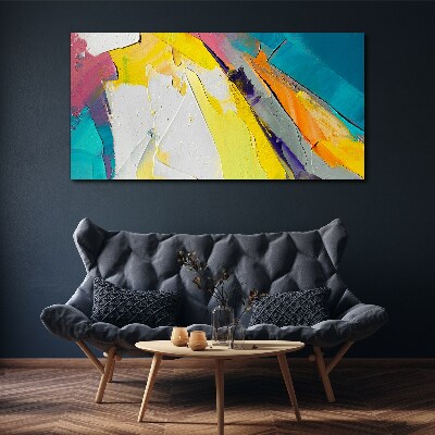 Colors in motion Canvas Wall art