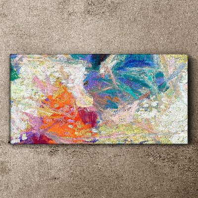 Colorful abstraction in motion Canvas Wall art