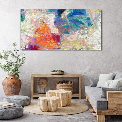 Colorful abstraction in motion Canvas Wall art