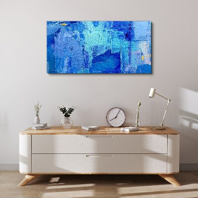 The sky is in shades of blue Canvas Wall art