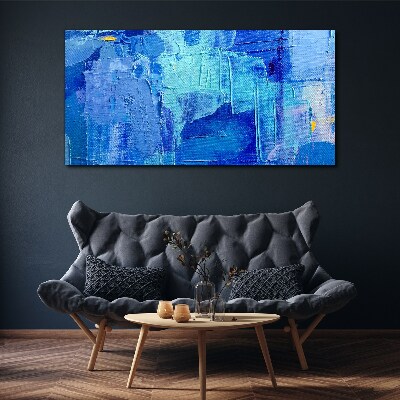 The sky is in shades of blue Canvas Wall art