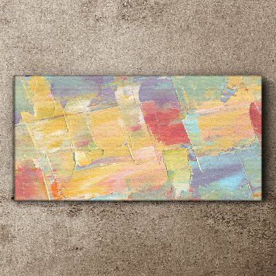 Pastel abstractions in motion Canvas Wall art