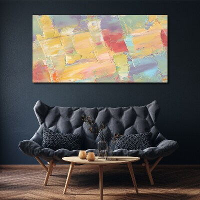 Pastel abstractions in motion Canvas Wall art