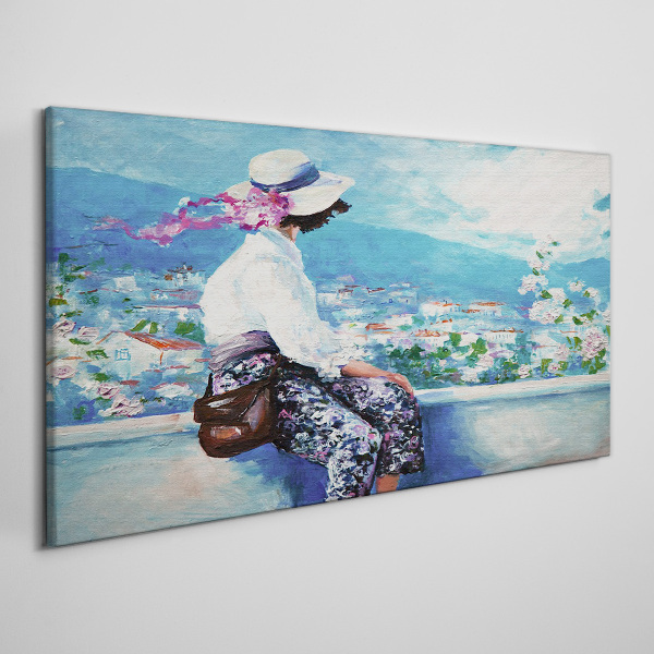 Dreaming of a Summer Morning Canvas Wall art