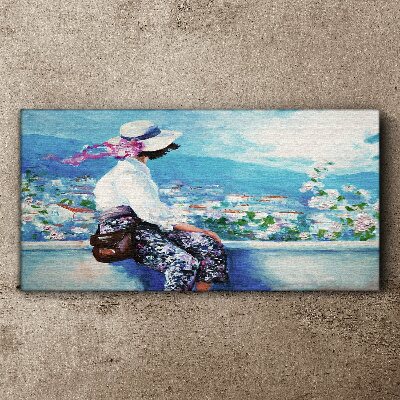 Dreaming of a Summer Morning Canvas Wall art