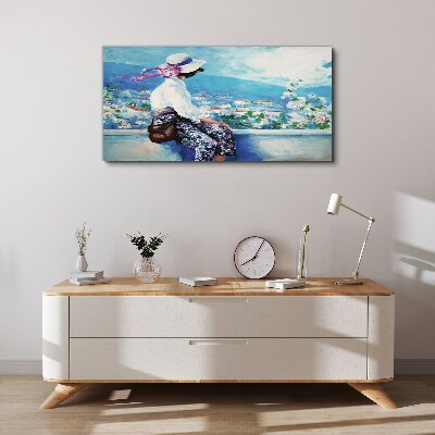 Dreaming of a Summer Morning Canvas Wall art