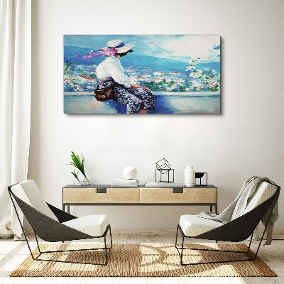 Dreaming of a Summer Morning Canvas Wall art