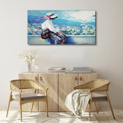 Dreaming of a Summer Morning Canvas Wall art