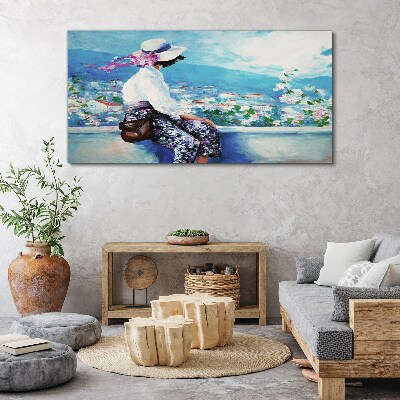 Dreaming of a Summer Morning Canvas Wall art
