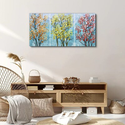 Tree leaves branches Canvas Wall art