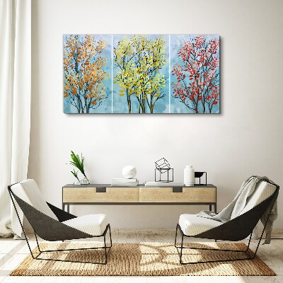 Tree leaves branches Canvas Wall art