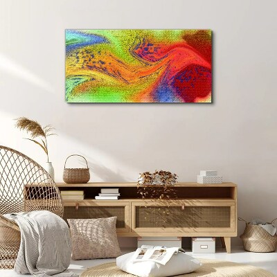 A colorful whirlwind of emotions Canvas Wall art