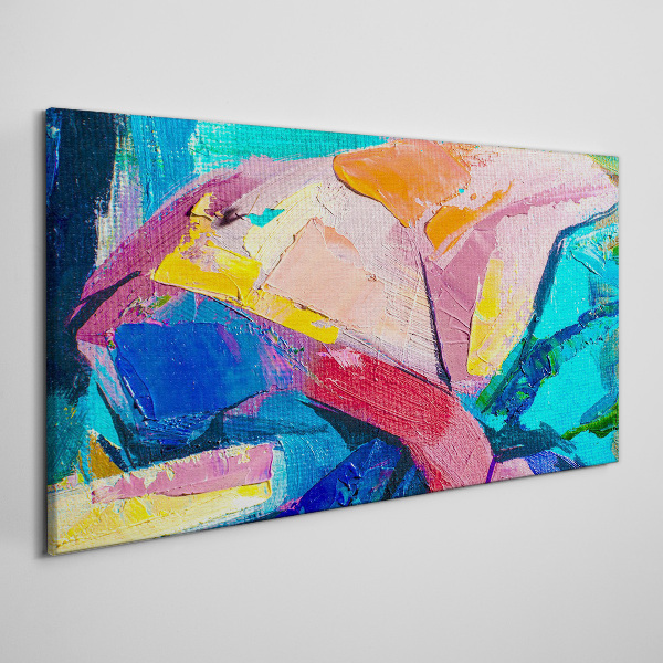 Colors in motion Canvas Wall art