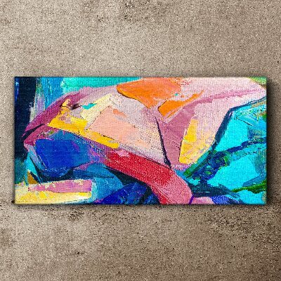 Colors in motion Canvas Wall art