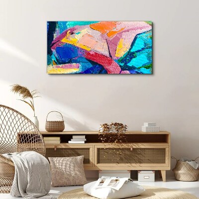 Colors in motion Canvas Wall art