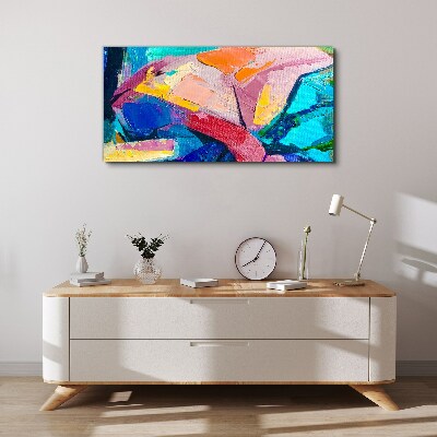 Colors in motion Canvas Wall art