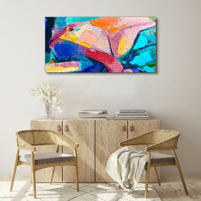 Colors in motion Canvas Wall art