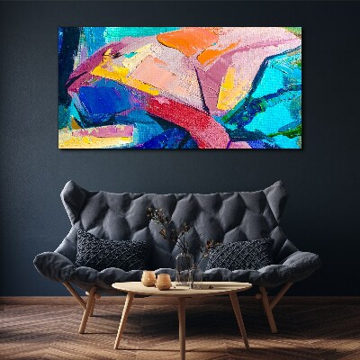 Colors in motion Canvas Wall art