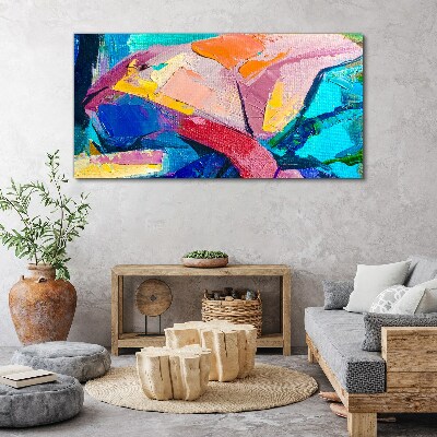 Colors in motion Canvas Wall art