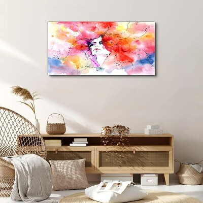 A colorful reflection of emotions Canvas Wall art